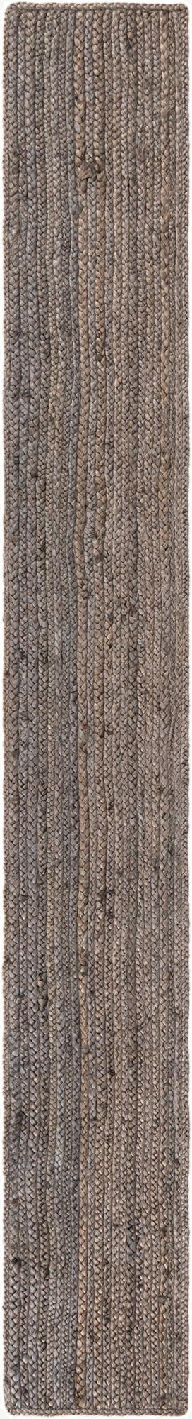 1' 2 x 10'  Hand Braided Jute Table Runner Rug