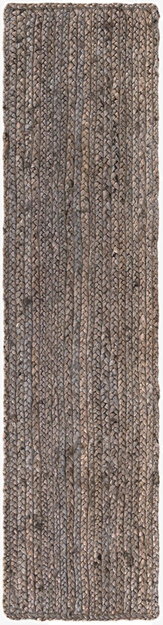 1' 2 x 5' 1  Hand Woven Braided Jute Table Runner Rug