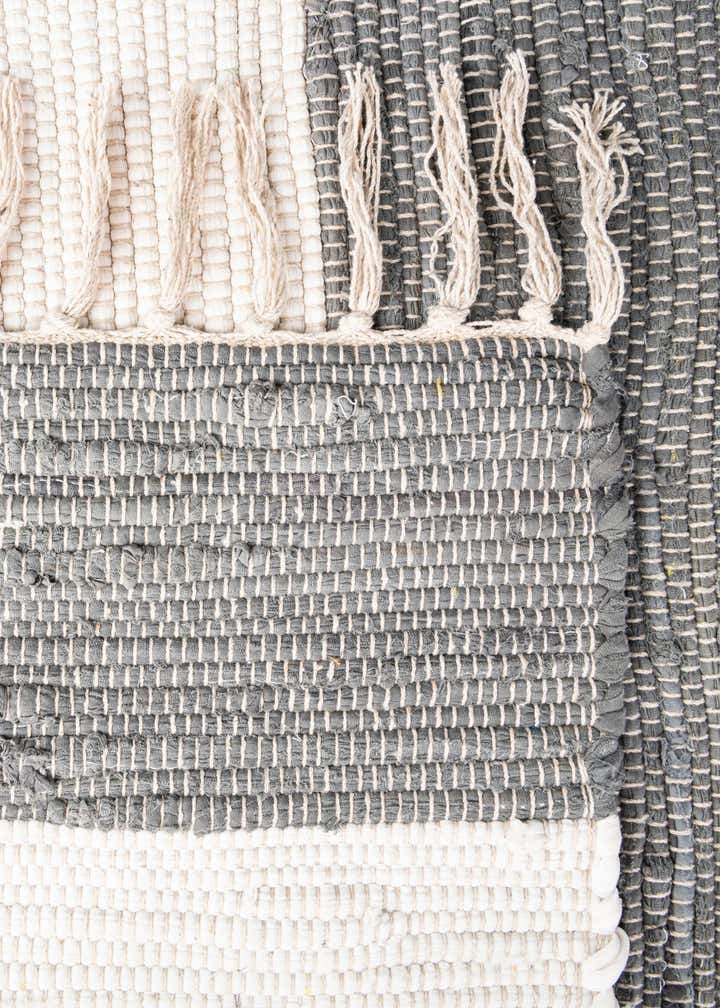 1' 2 x 8' Hand Woven Chindi Rag Table Runner Rug