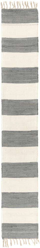 1' 2 x 8' Hand Woven Chindi Rag Table Runner Rug