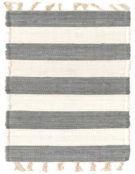 Detail image of 1' 2 x 5' 1 Hand Woven Chindi Rag Table Runner Rug