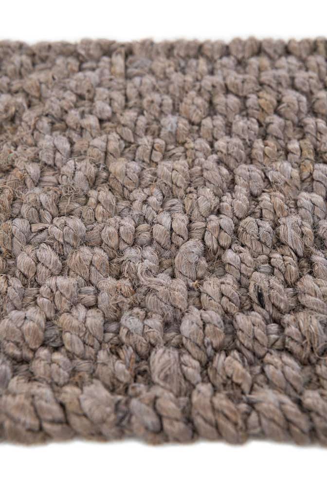 1' x 3' Hand Woven Chunky Jute Table Runner Rug