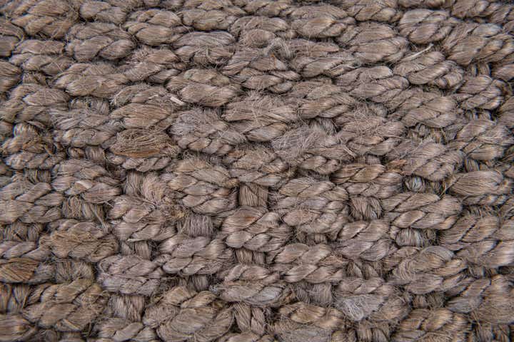 1' x 3' Hand Woven Chunky Jute Table Runner Rug