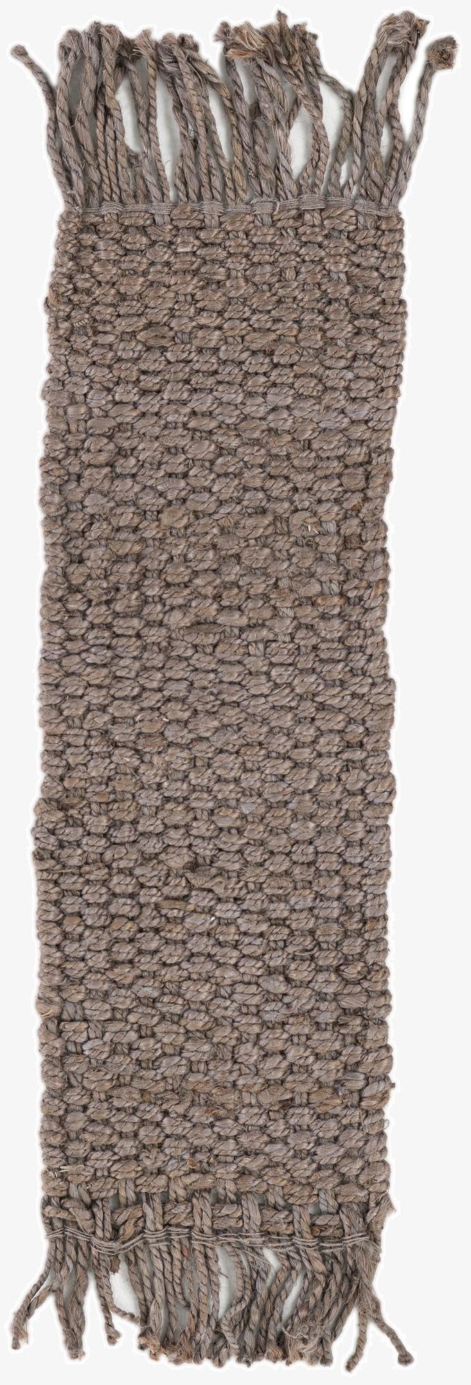 1' x 3'  Hand Woven Chunky Jute Table Runner Rug