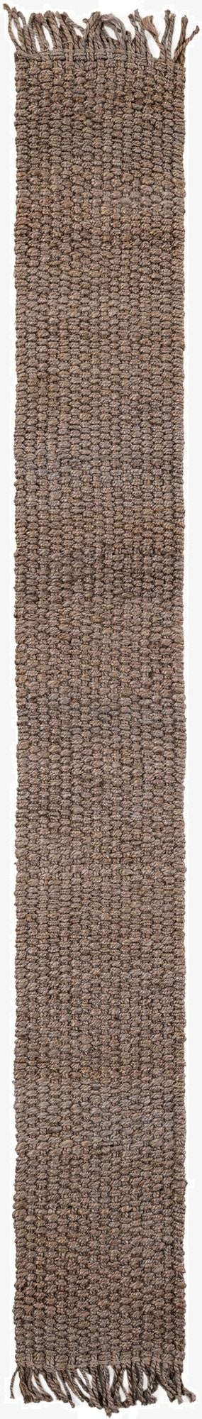 Primary image 1' 2 x 10'  Hand Woven Chunky Jute Table Runner Rug
