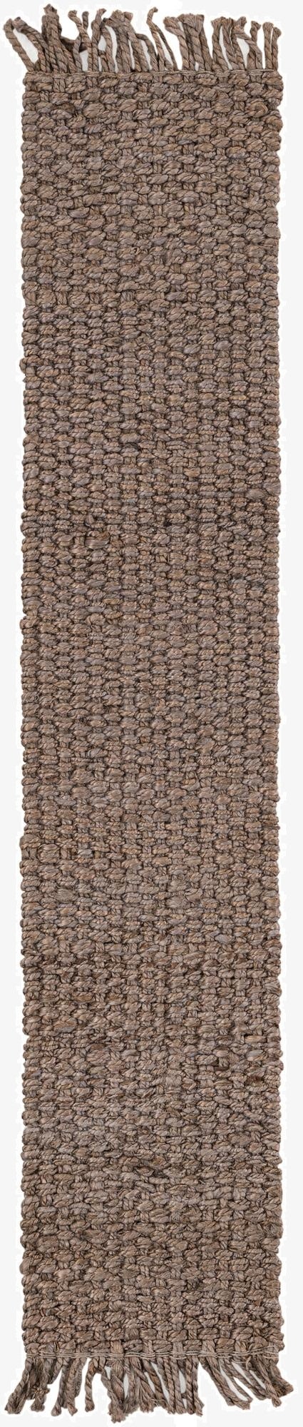 Primary image 1' 2 x 6' 1  Hand Woven Chunky Jute Table Runner Rug