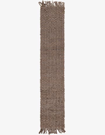 1' 2 x 6' 1 Hand Woven Chunky Jute Table Runner Rug