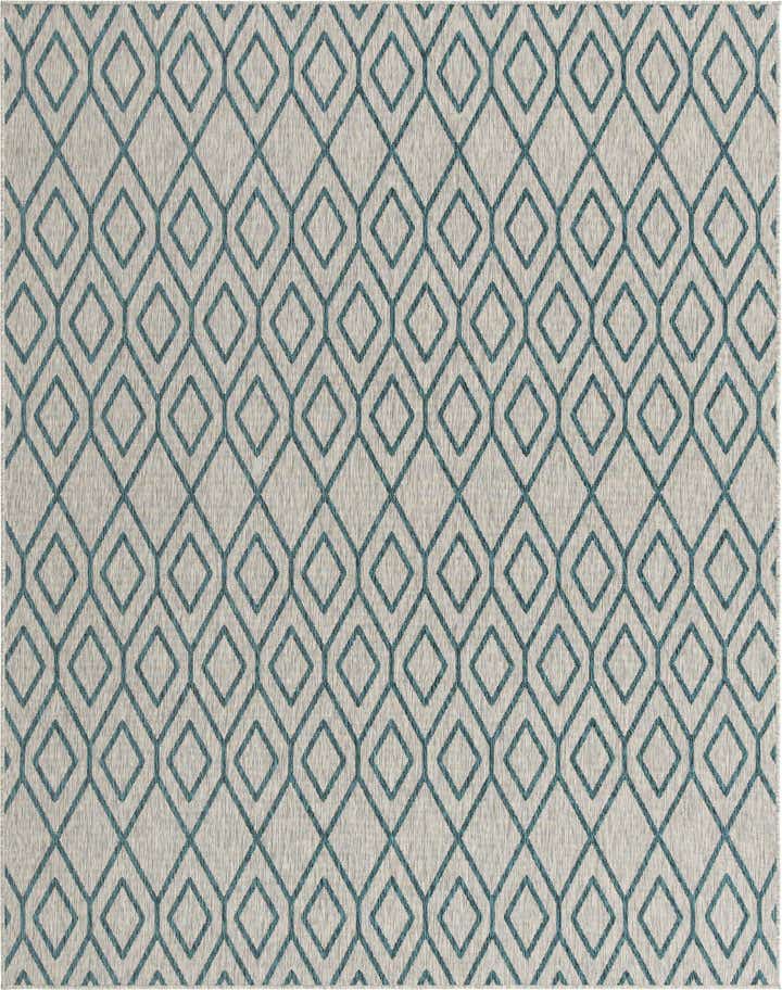 7' 10 x 10' Easy-Clean Jill Zarin Turks and Caicos Indoor / Outdoor Rug