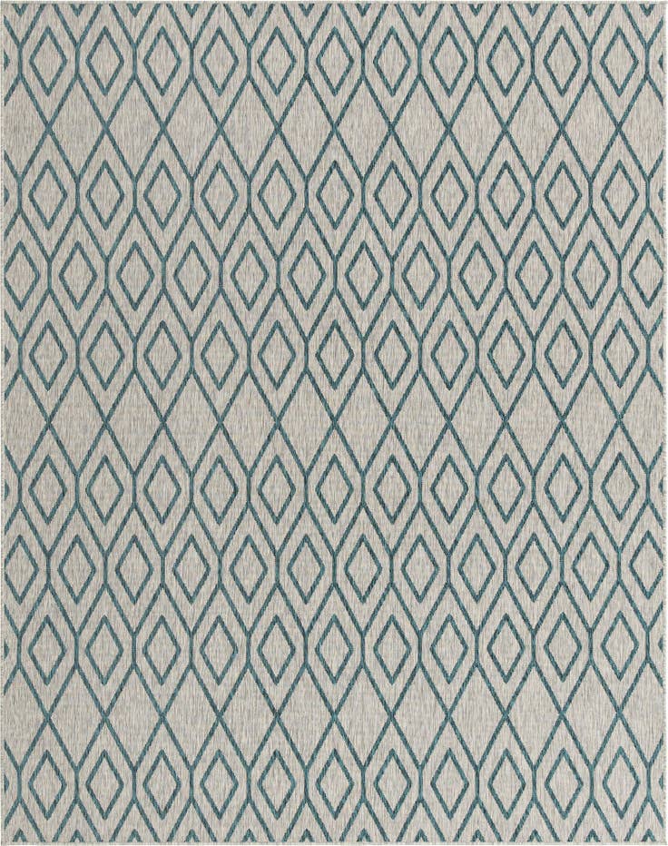 Detail image of 7' 10 x 10' Easy-Clean Jill Zarin Turks and Caicos Indoor / Outdoor Rug