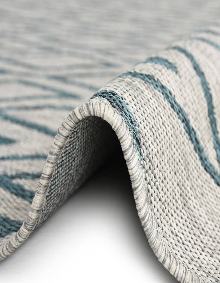 Detail image of 5' 3 x 8' Easy-Clean Jill Zarin Turks and Caicos Indoor / Outdoor Rug