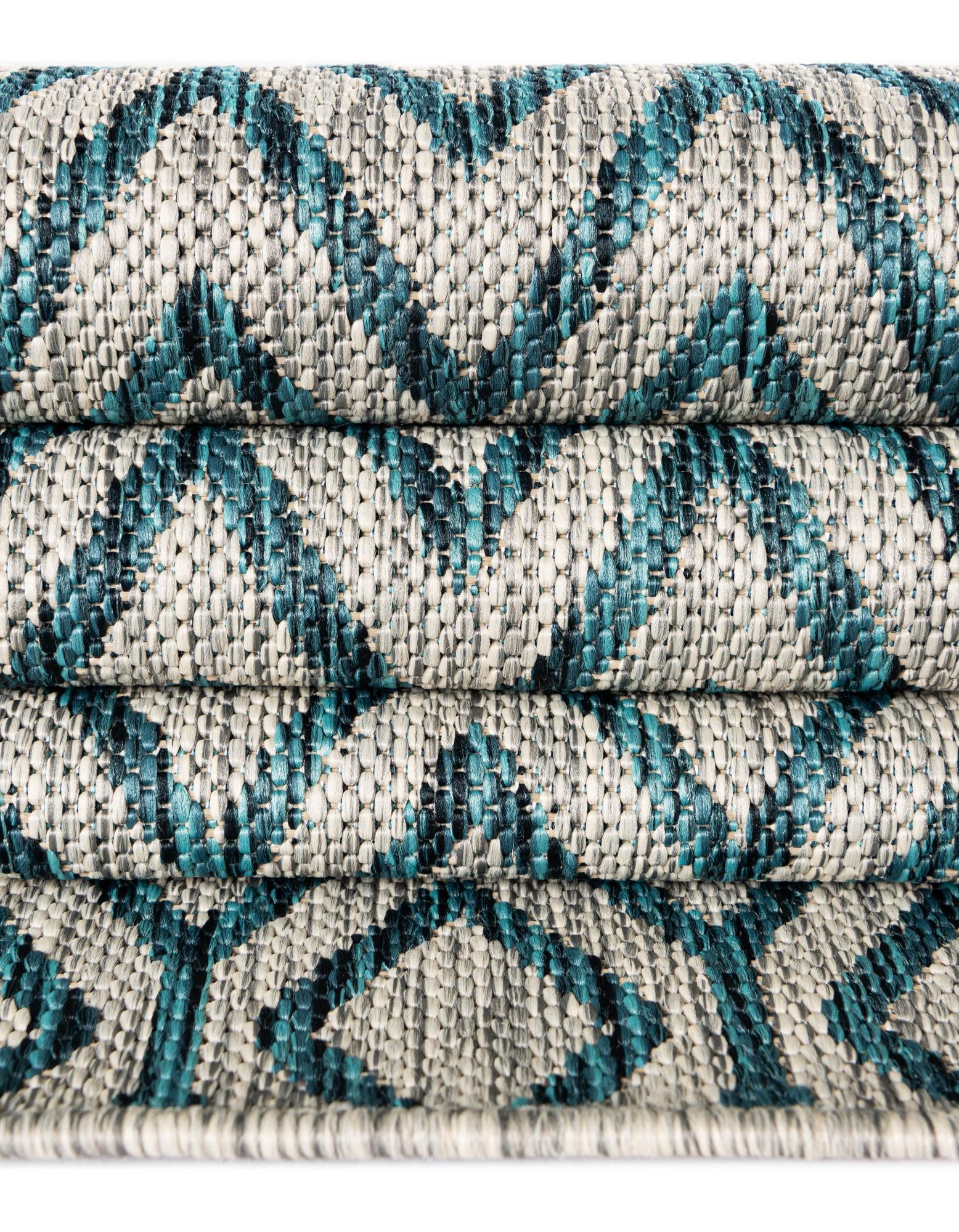 4' x 6' Easy-Clean Jill Zarin Turks and Caicos Indoor / Outdoor Rug