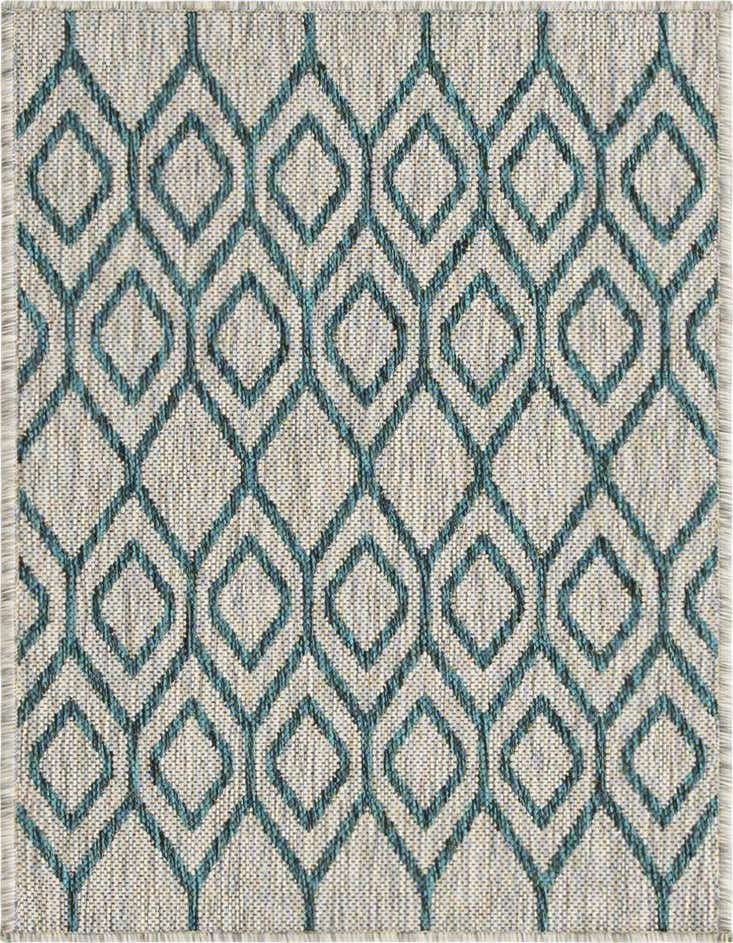 2' x 3' Easy-Clean Jill Zarin Turks and Caicos Indoor / Outdoor Rug