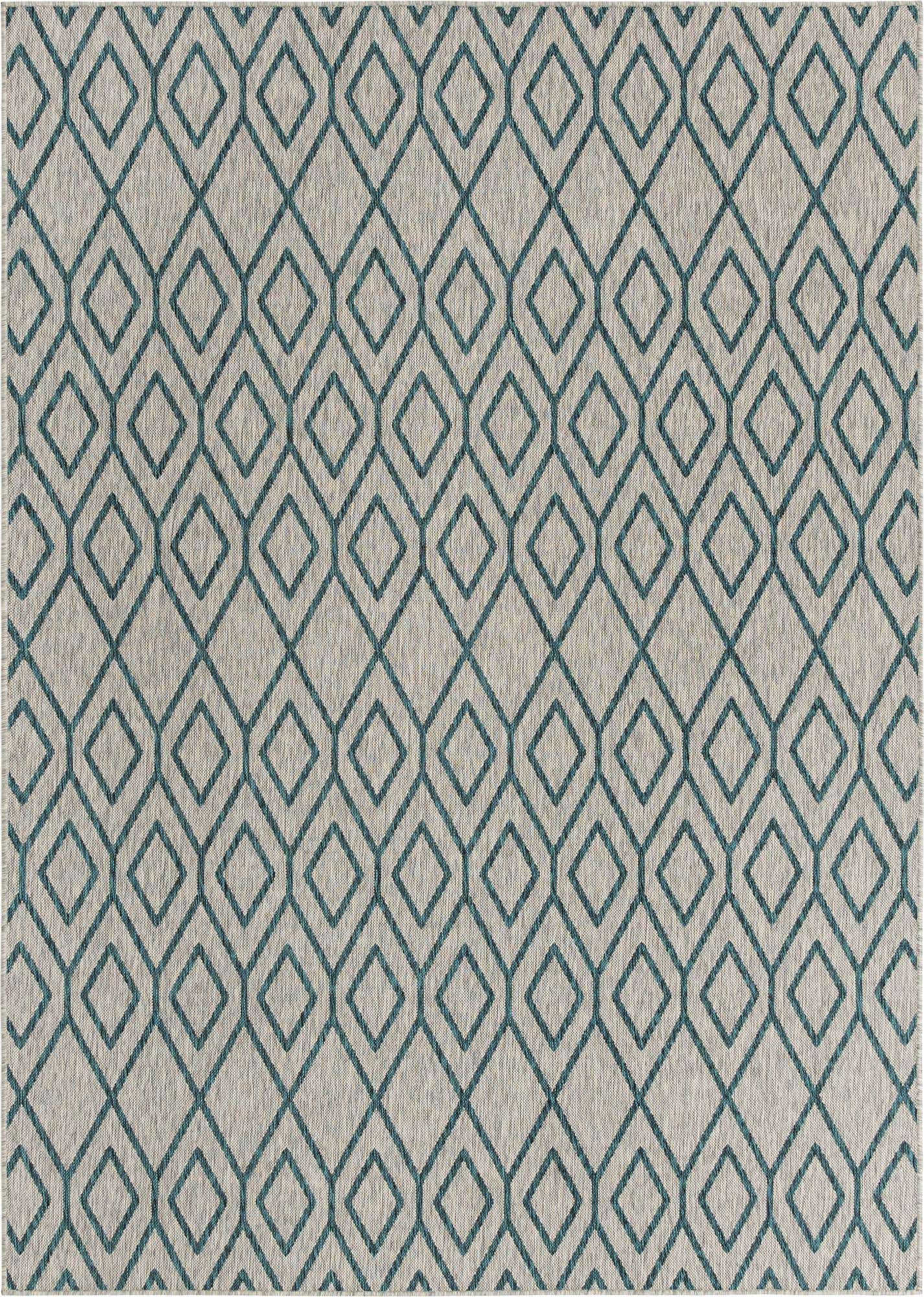 7' x 10' Easy-Clean Jill Zarin Turks and Caicos Indoor / Outdoor Rug