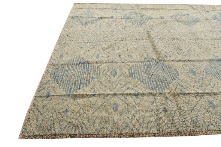 Detail image of 9' 1 x 12' Hand Knotted Moroccan Wool Rug