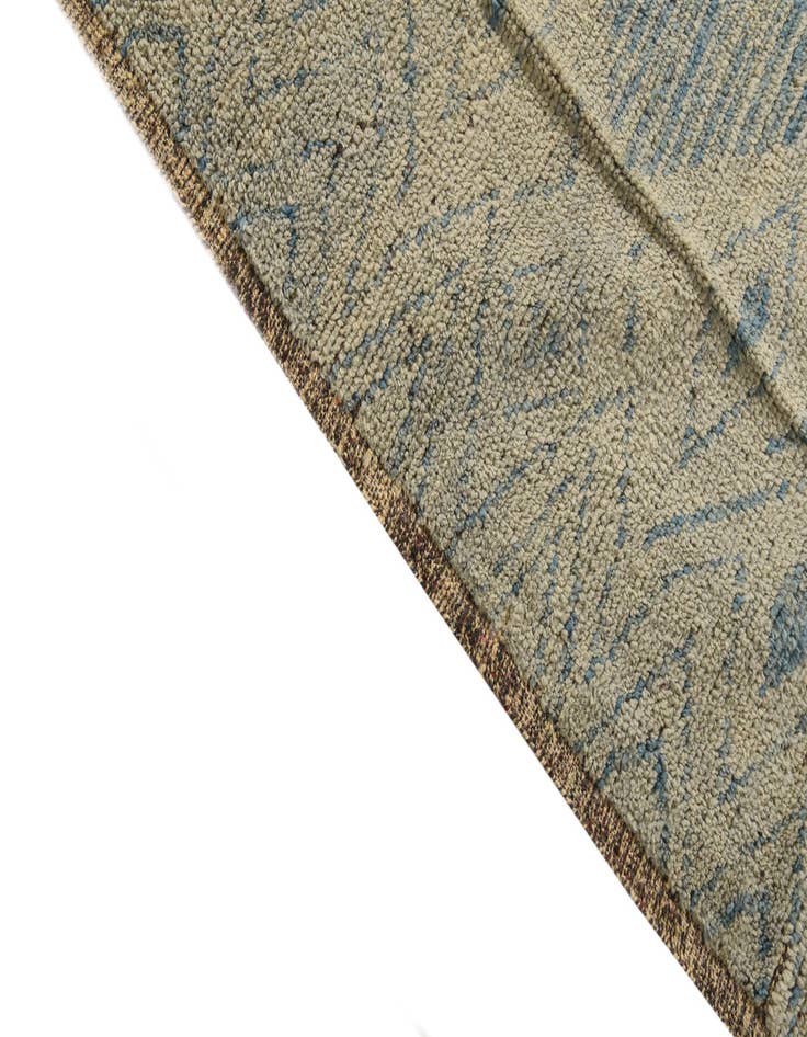 Detail image of 9' 1 x 12'  Hand Knotted Moroccan Wool Rug