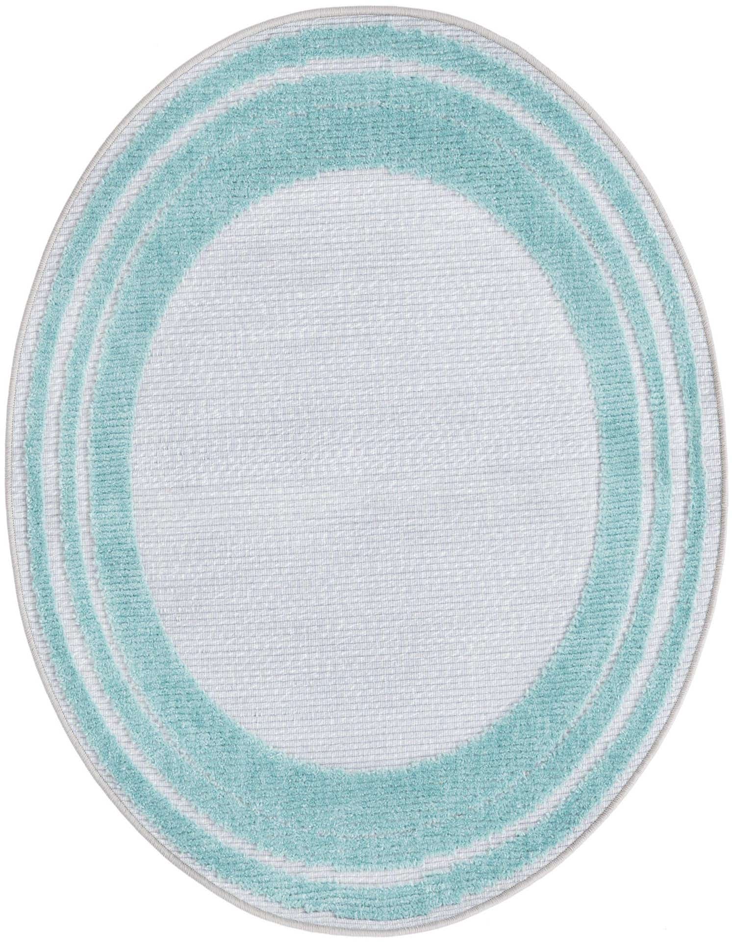 3' 3 x 3' 3 Easy-Clean Aruba Indoor / Outdoor Round Rug