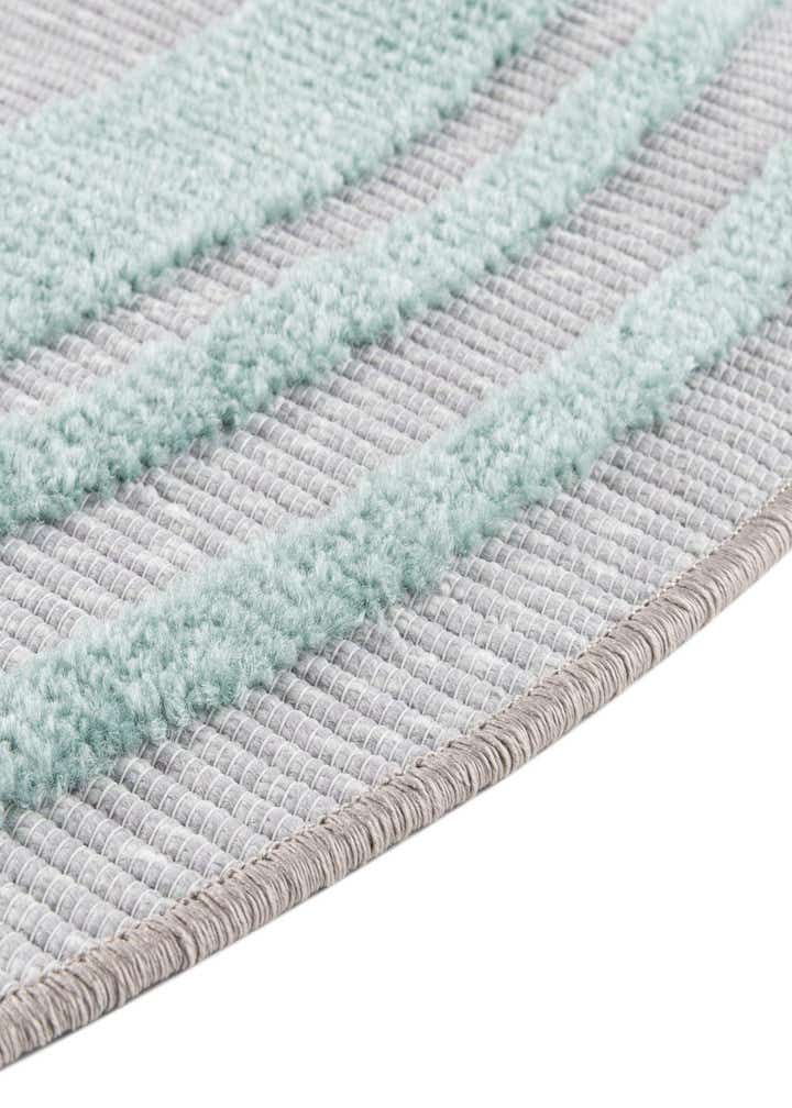 3' 3 x 3' 3 Easy-Clean Aruba Indoor / Outdoor Round Rug