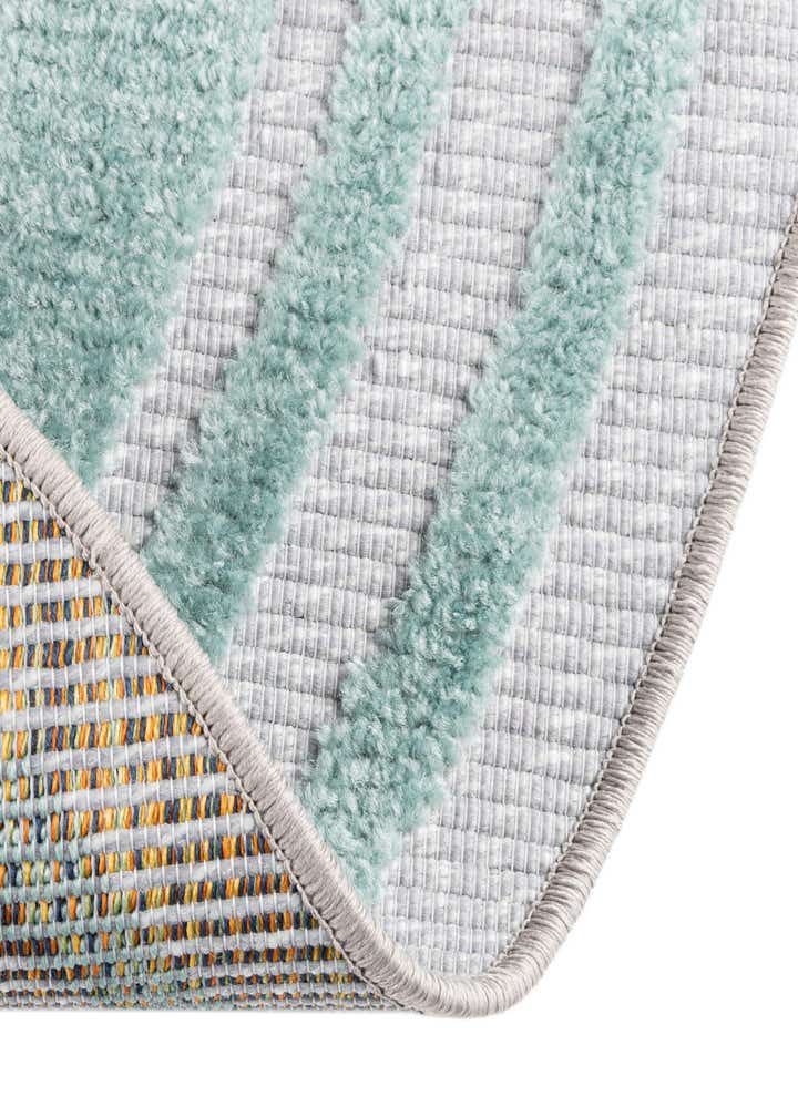 3' 3 x 3' 3 Easy-Clean Aruba Indoor / Outdoor Round Rug