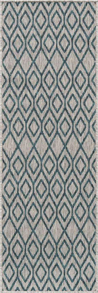 2' x 6' Easy-Clean Jill Zarin Turks and Caicos Indoor / Outdoor Runner Rug