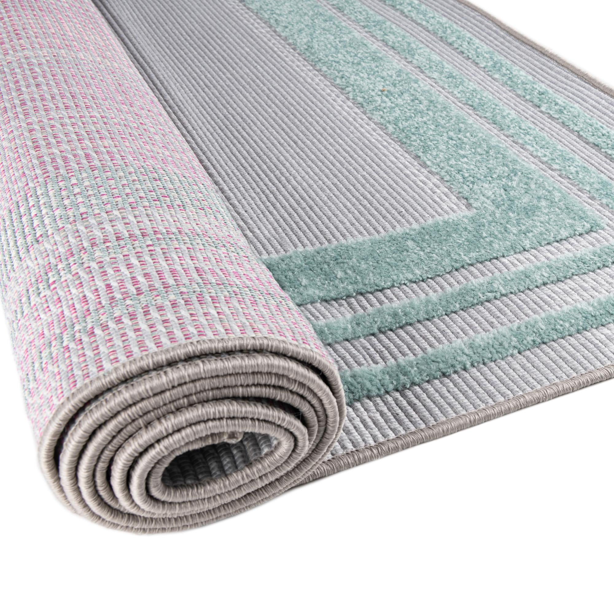 5' 3 x 5' 3 Easy-Clean Aruba Indoor / Outdoor Square Rug