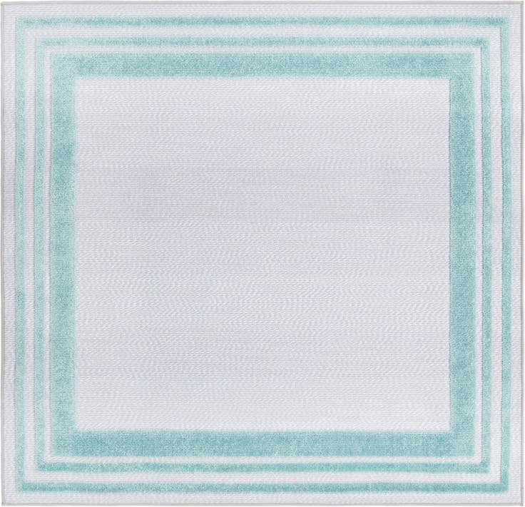 Detail image of 5' 3 x 5' 3 Easy-Clean Aruba Indoor / Outdoor Square Rug