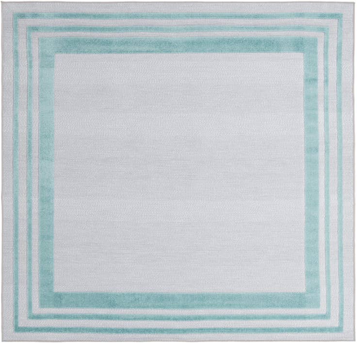 Detail image of 7' 10 x 7' 10 Easy-Clean Aruba Indoor / Outdoor Square Rug