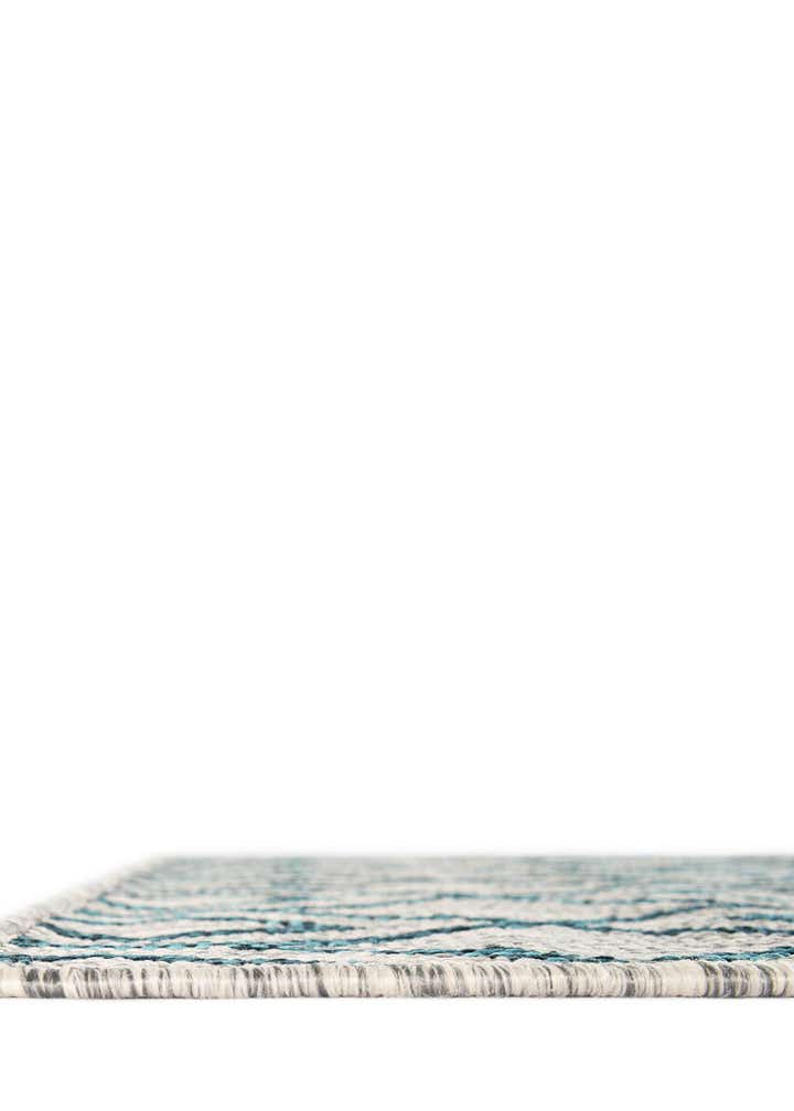 7' 10 x 7' 10 Easy-Clean Jill Zarin Turks and Caicos Indoor / Outdoor Square Rug