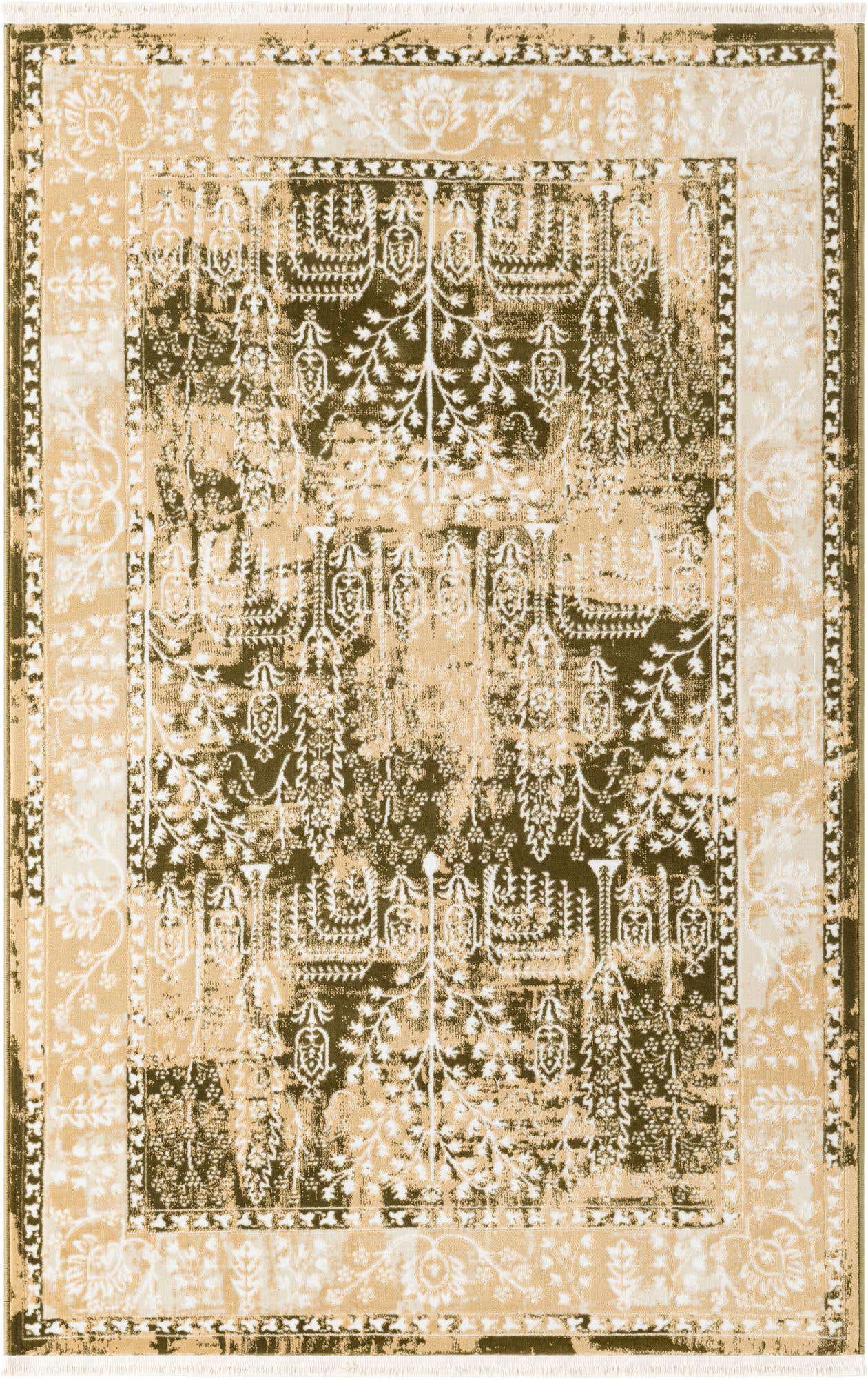 4' x 6' Nain Design Rug