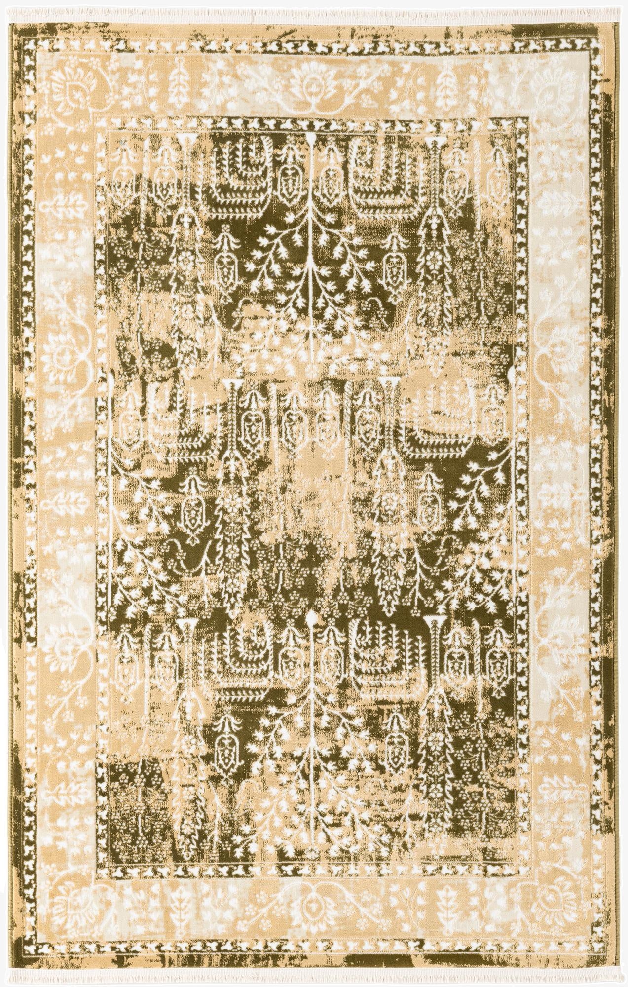 4' x 6' Nain Design Rug