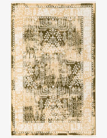 4' x 6' Nain Design Rug