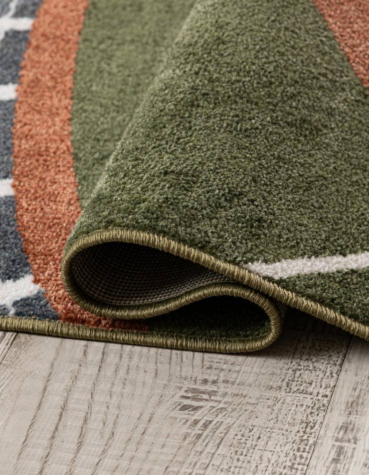 Detail image of 5' 3 x 8' Sports Washable Rug
