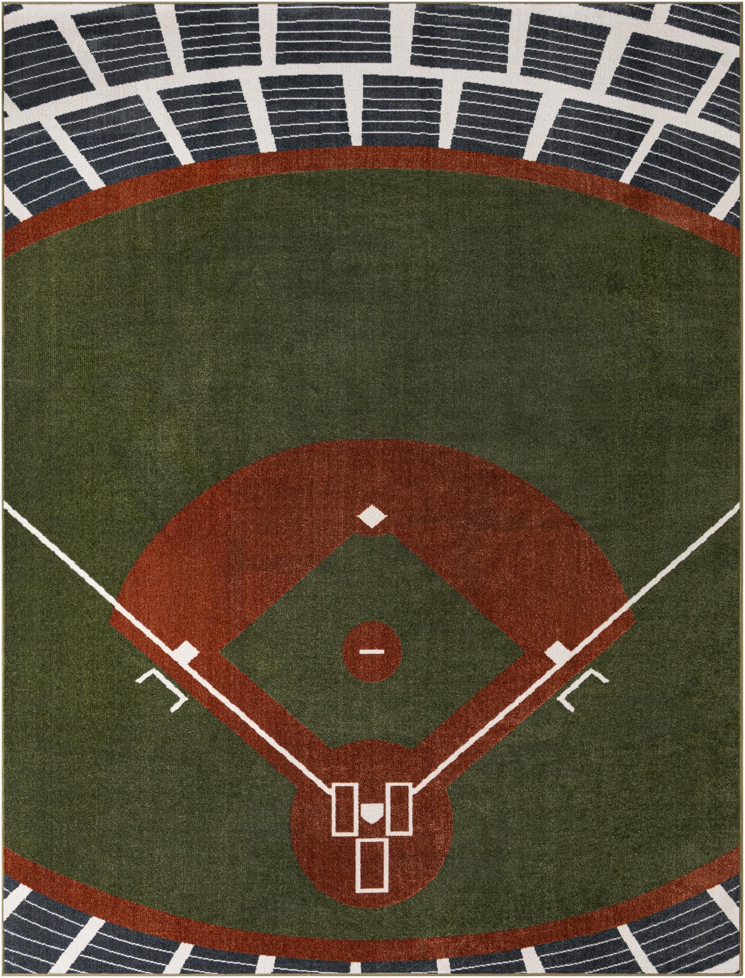 7' 10 x 10' Sports Washable Rug