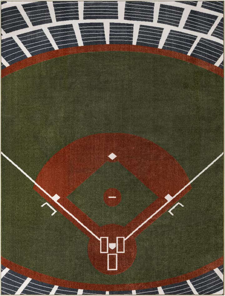 7' 10 x 10' Sports Washable Rug