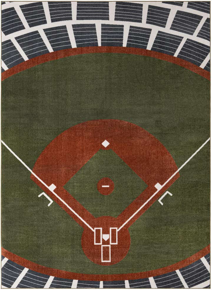 9' x 12' Sports Washable Rug