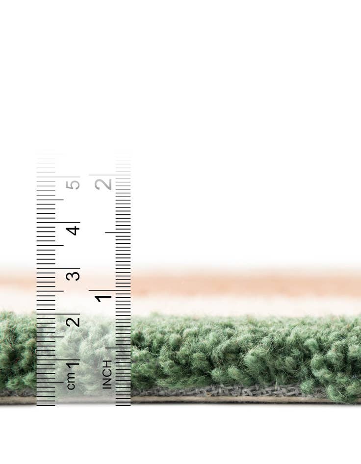 Detail image of 5' 1 x 8' Handtufted Wool Freeform Rug