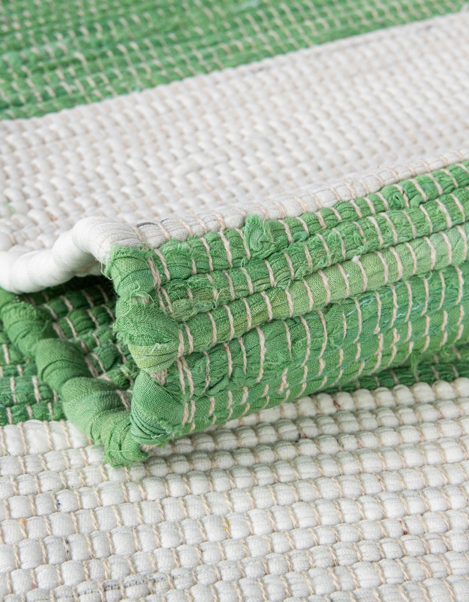 2' 2 x 3' 1 Hand Woven Chindi Rag Rug