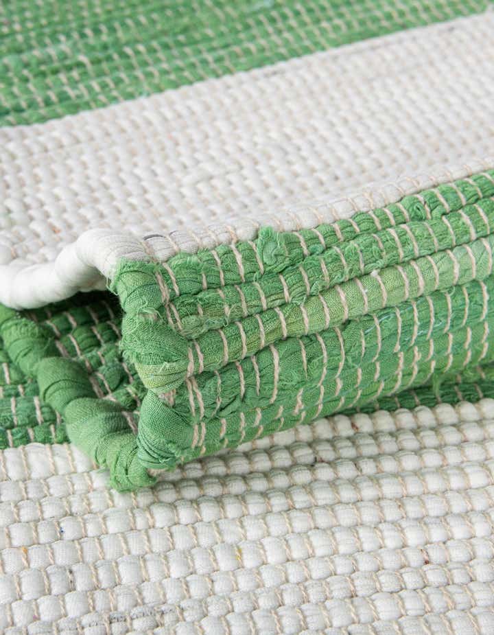 9' x 12' Hand Woven Chindi Rag Rug