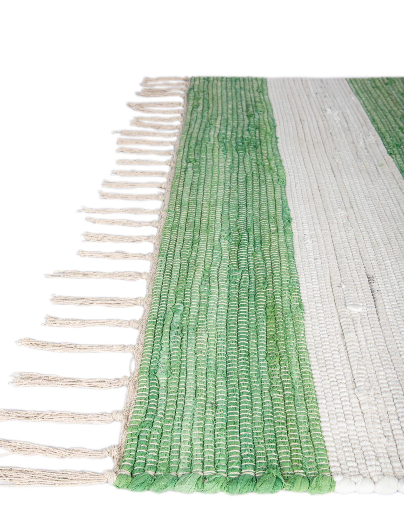 2' 2 x 3' 1 Hand Woven Chindi Rag Rug