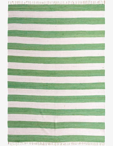 10' x 14' 1 Hand Woven Chindi Rag Rug