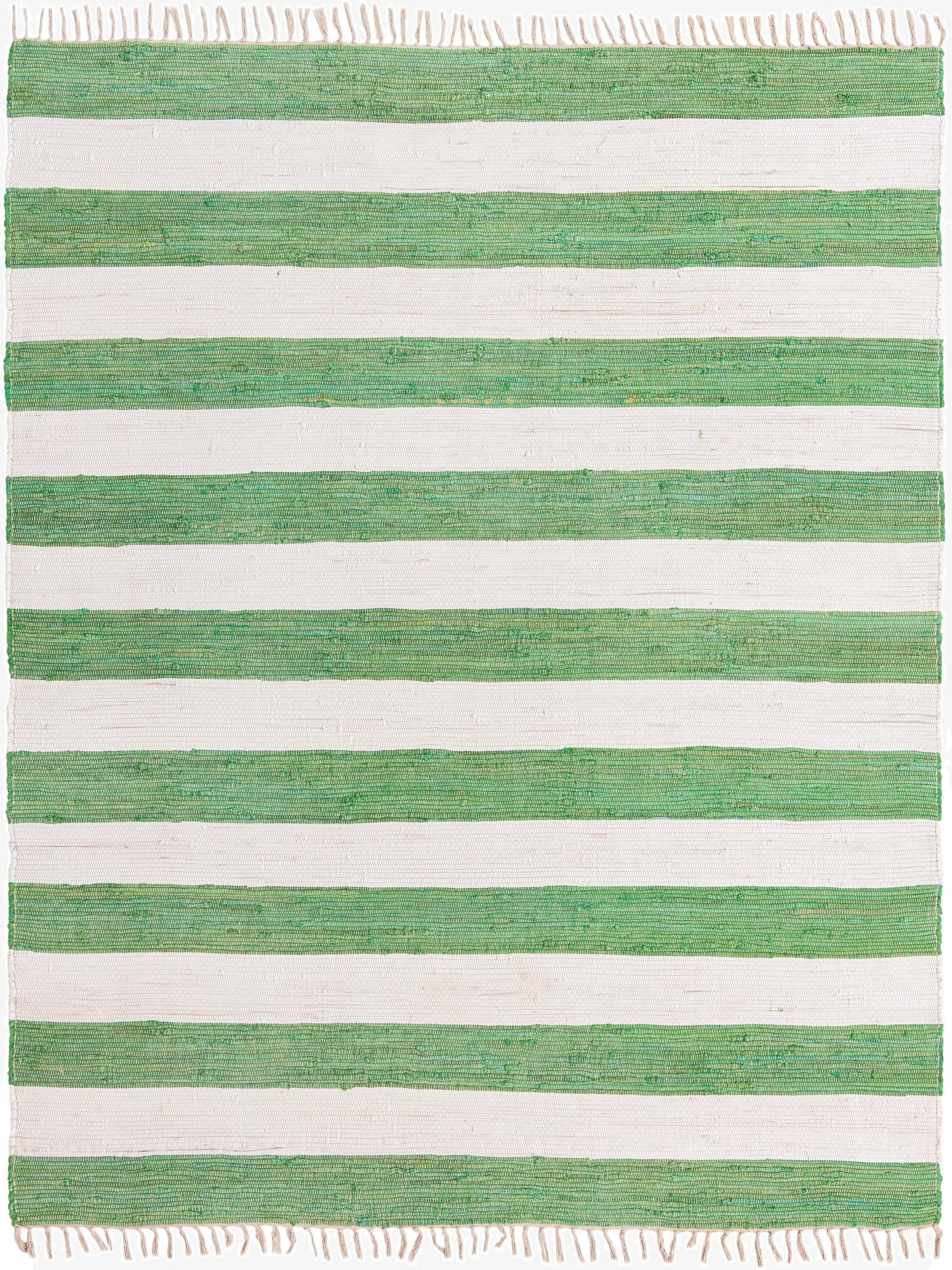 7' 10 x 10'  Hand Woven Chindi Rag Rug