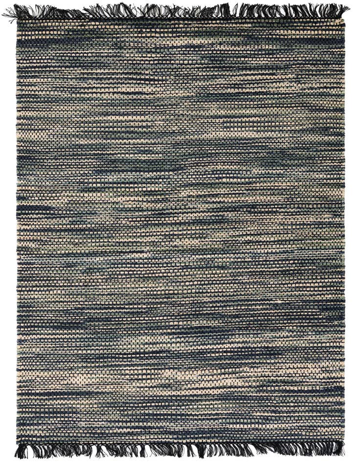 Detail image of 6' 1 x 9' Hand Woven Chunky Jute Rug