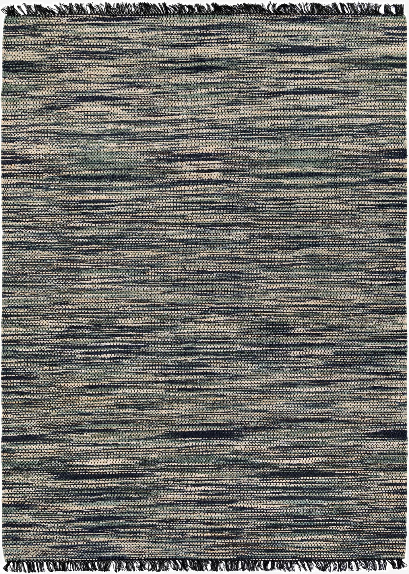 10' x 14' 1  Hand Woven Chunky Jute Rug