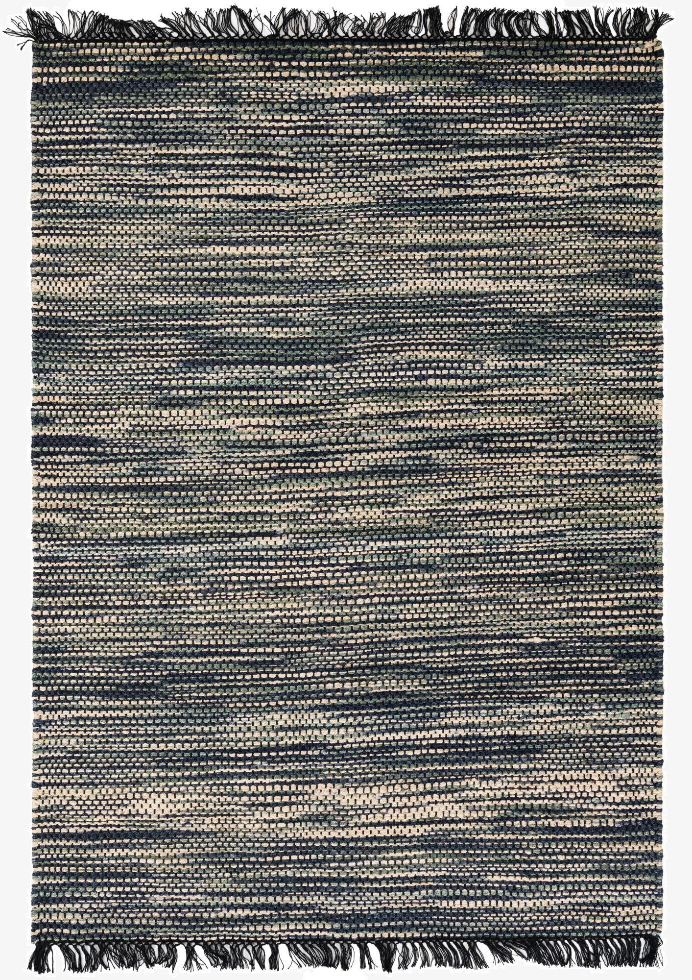 185cm x 275cm  Hand Woven Chunky Jute Alfombra