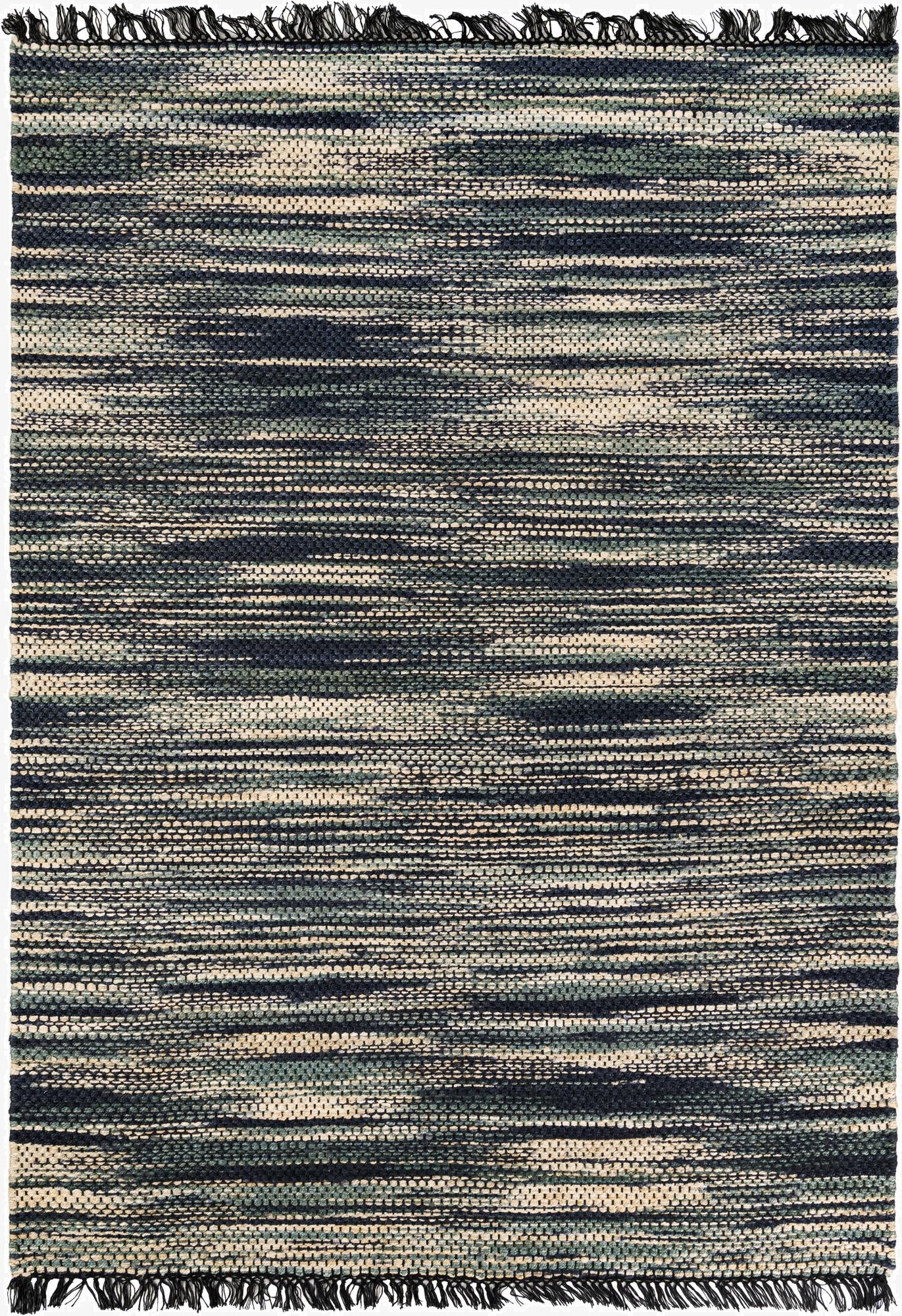 7' 1 x 10'  Hand Woven Chunky Jute Rug