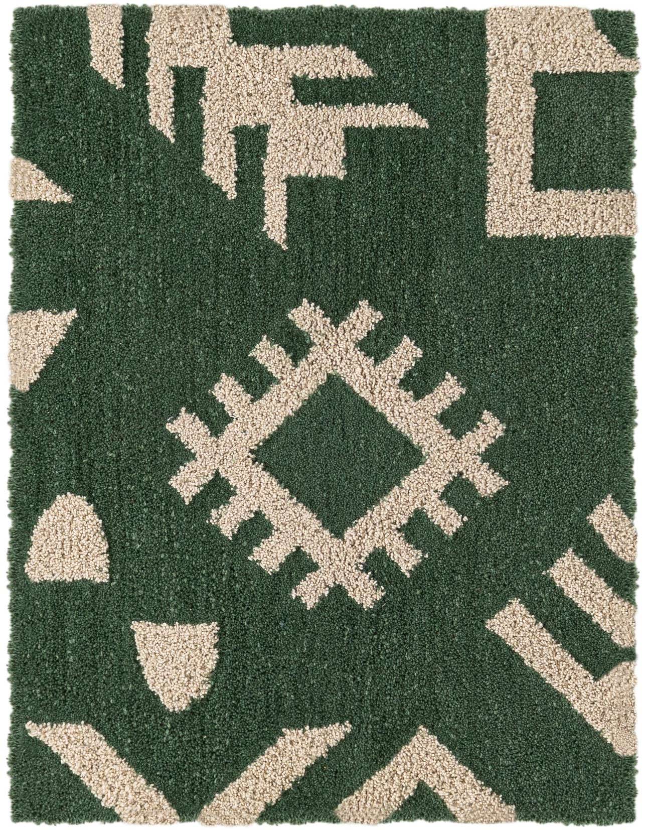 3' 3 x 5' 3 Handtufted Wool Rug