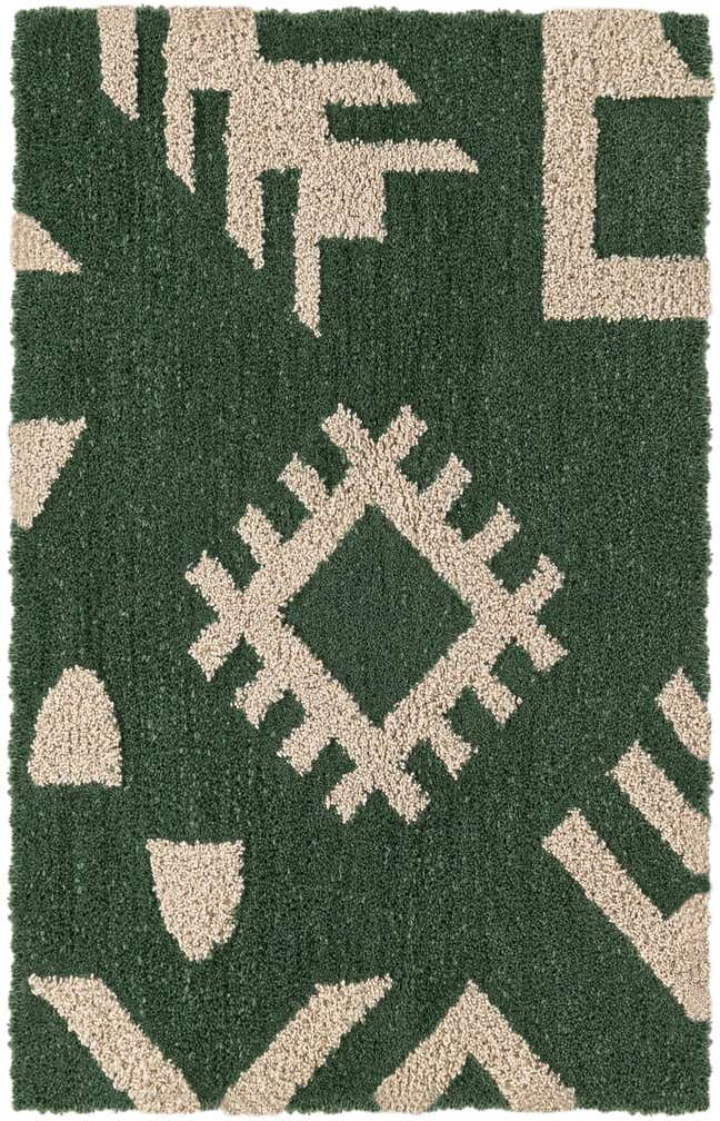 6' 1 x 9' Handtufted Wool Rug