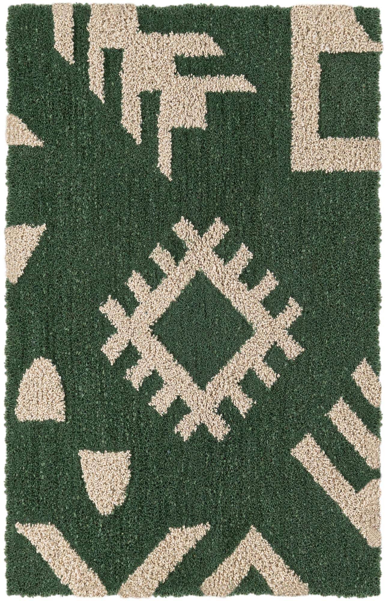 7' 10 x 10' Handtufted Wool Rug