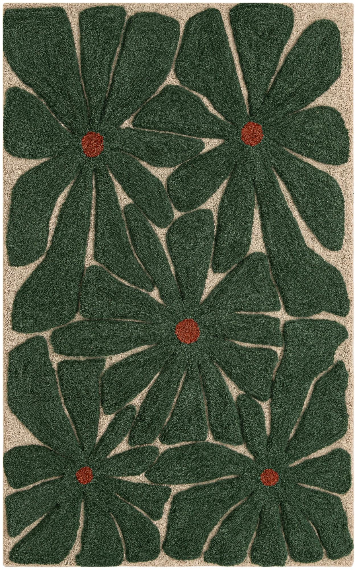 Rug Green and Ivory Swatch link