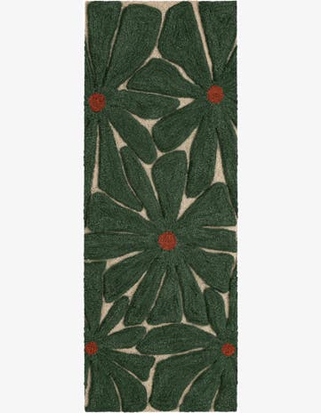 2' x 6' 1 Handtufted Wool Runner Rug