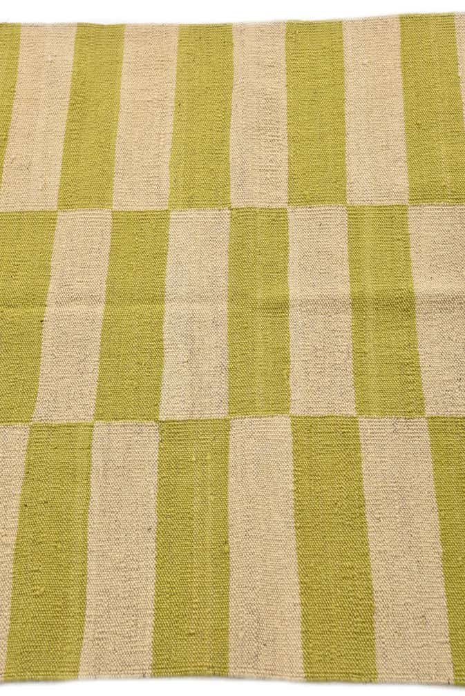 2' 7 x 6' 9 Hand Woven Kilim Modern Wool Runner Rug